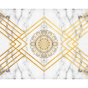 Luxe Geo-Mandala Panel